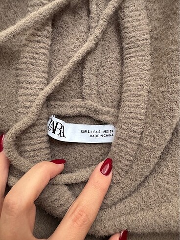 s Beden Zara Triko Sweatshirt