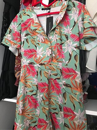 Trendyolmilla renkli tulum