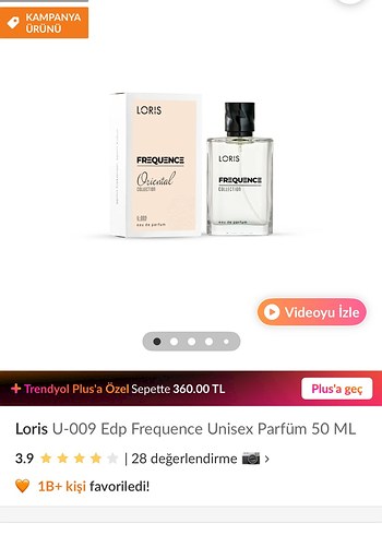 Diğer Loris Frequence Oriental Kadın Parfümü 009