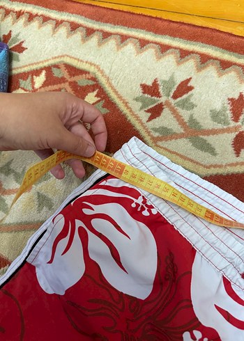 Renkli Kısa Bağcıklı Erkek Mayo - Görsel 3