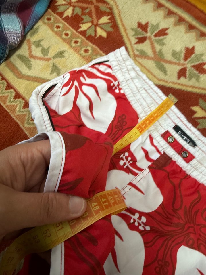 Renkli Kısa Bağcıklı Erkek Mayo - Görsel 4