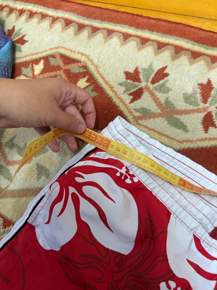 Renkli Kısa Bağcıklı Erkek Mayo - Görsel 3