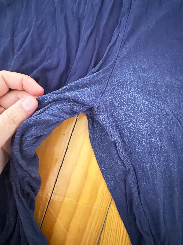 Erkek Mavi Pamuklu Rahat Şort - Görsel 2