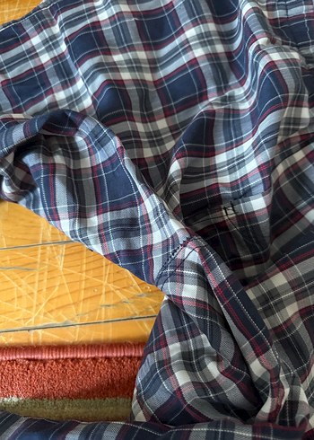 Erkek Lacivert Kareli Rahat Pijama Altı - Görsel 6