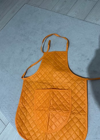 2K Parlak turuncu Mutfak Önlüğü