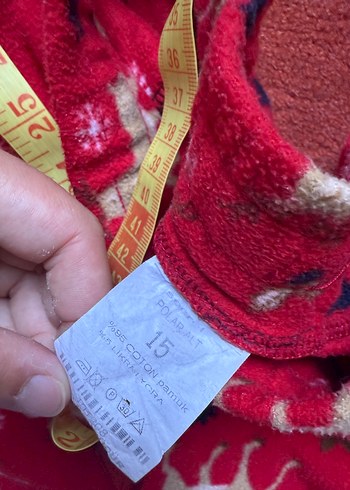 2K Kız Çocuk Renkli Desenli Rahat polar pijama