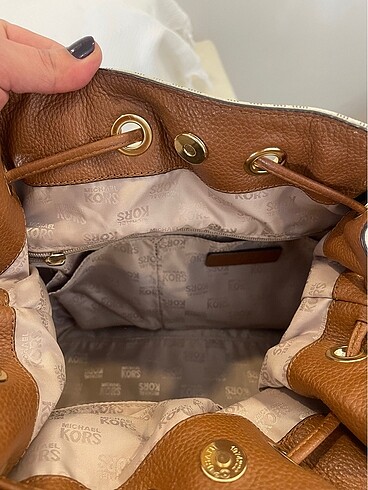 Beden kahverengi Renk Michael Kors orijinal çanta