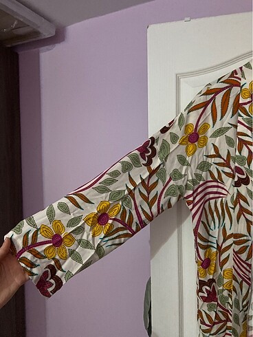Zara Çiçekli Kimono