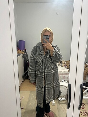 l Beden gri Renk Bershka kaban