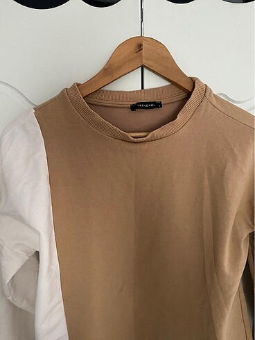 Trendyol & Milla Trendyol Camel Sweatshirt Tunik