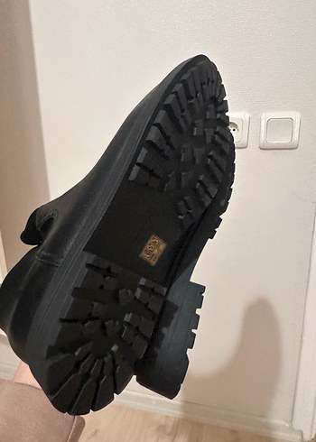 Siyah  Kadın Blok Topuklu Bot - Görsel 3