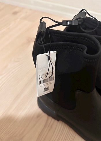 Siyah  Kadın Blok Topuklu Bot - Görsel 4