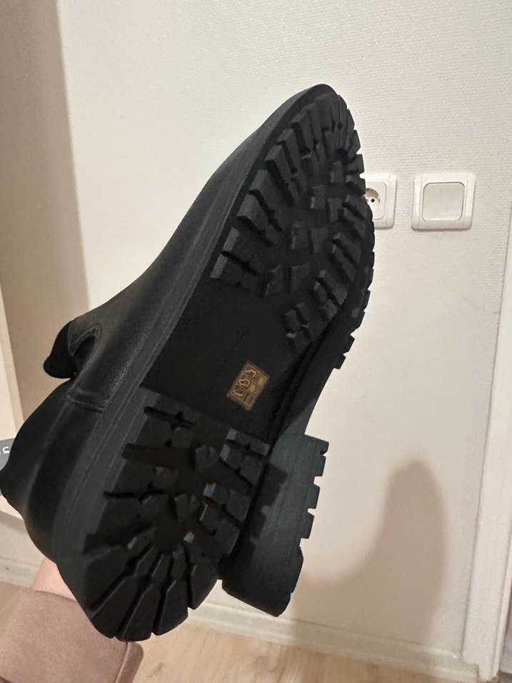 Siyah  Kadın Blok Topuklu Bot - Görsel 3