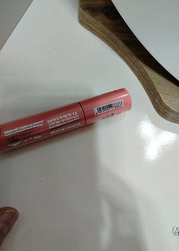 Pastel Pembe Maskara - Görsel 2