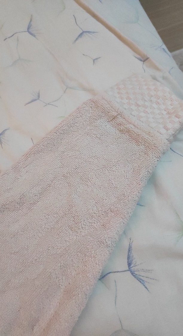 Kız Çocuk Kapüşonlu Bornoz Bej - Görsel 4