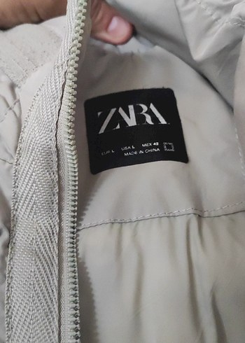 Gri Midi Boy Fermuarlı Kadın Ceket - Görsel 3