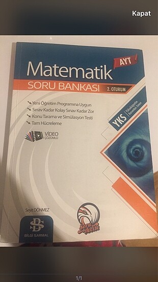 Bilgi sarmal ayt matematik