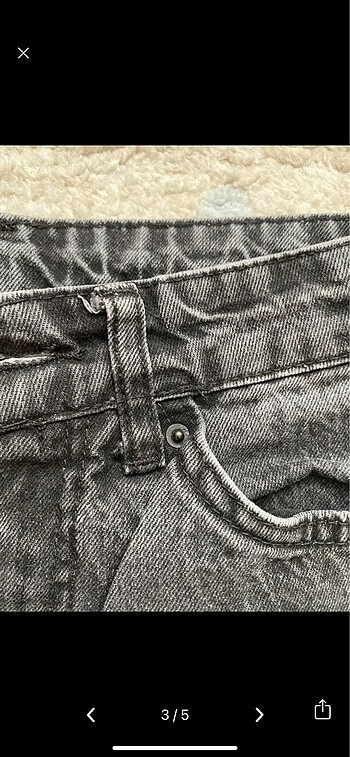 xs Beden Topshop mom jean
