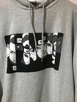 xl Beden çeşitli Renk Naruto sweat hiç kullanılmadı
