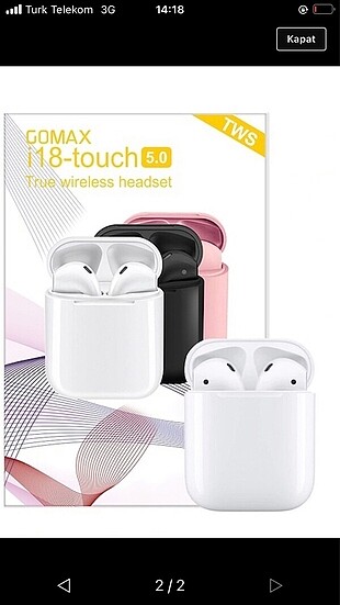 Bluetooth kulaklık