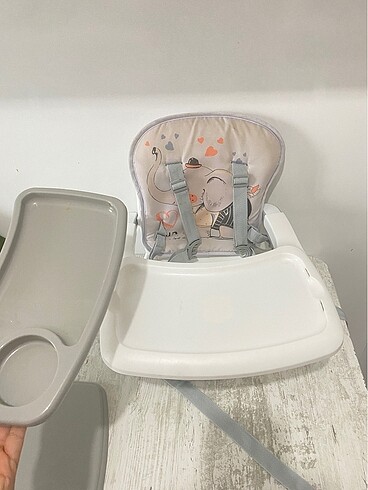 Beden gri Renk Bebek mama sandalyesi