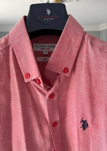 Pembe Regular Fit Keten Erkek Gömlek - Görsel 4