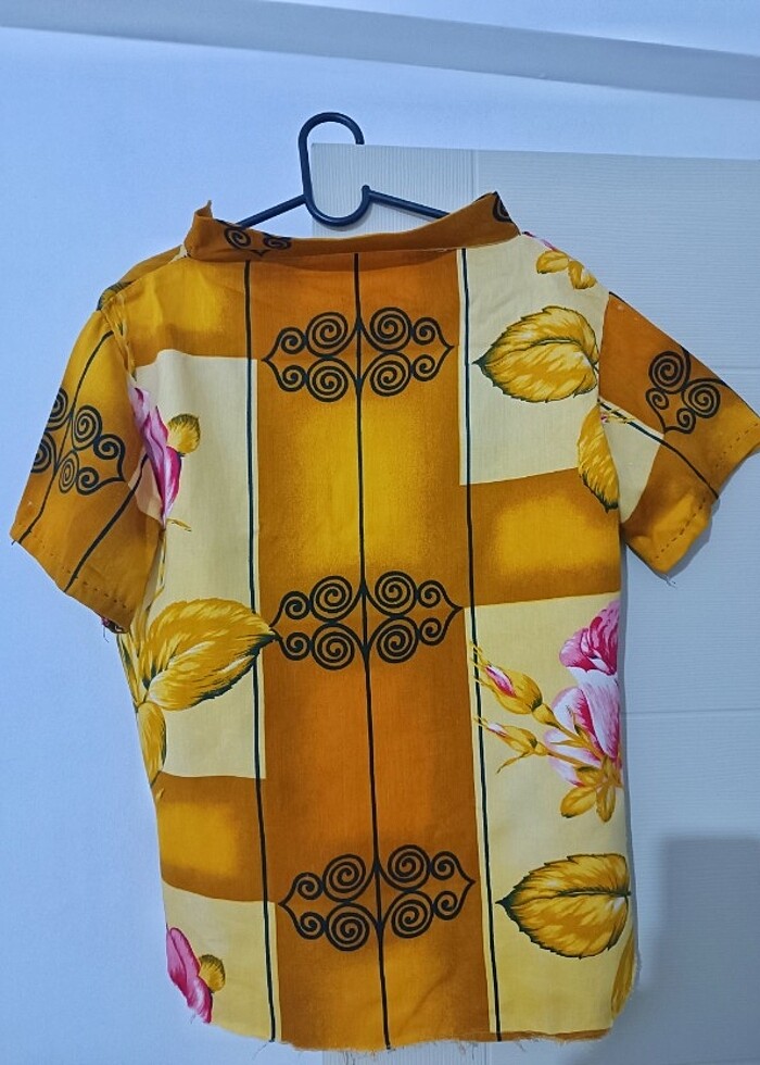 Antika perdeden gömlek - Görsel 2