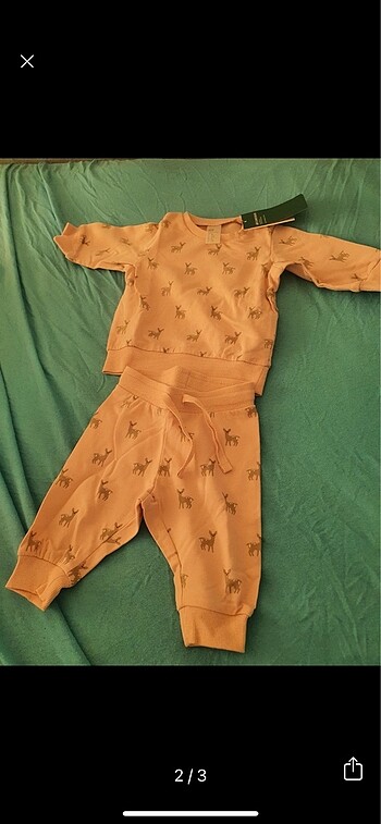 H&M Etiketli bebek takım