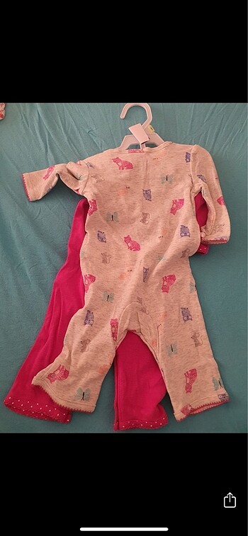 Carter's 2 li bebek tulum