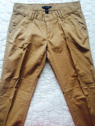 Koton Hiç giyilmemiş camel renkli pantolon