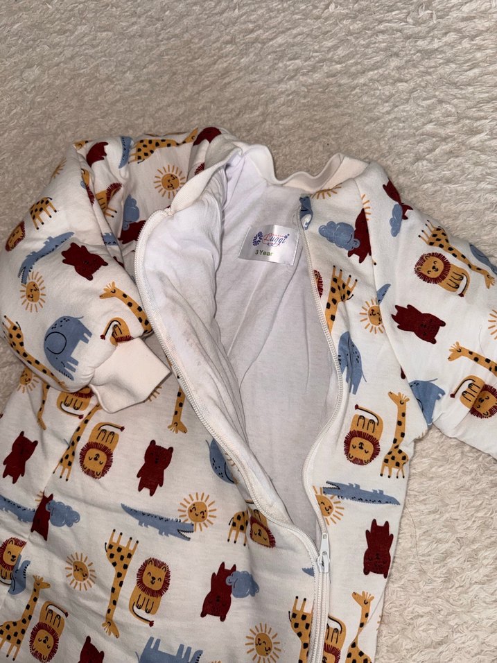 2 Tog Çocuk Desenli  Uyku Tulumu - Görsel 4