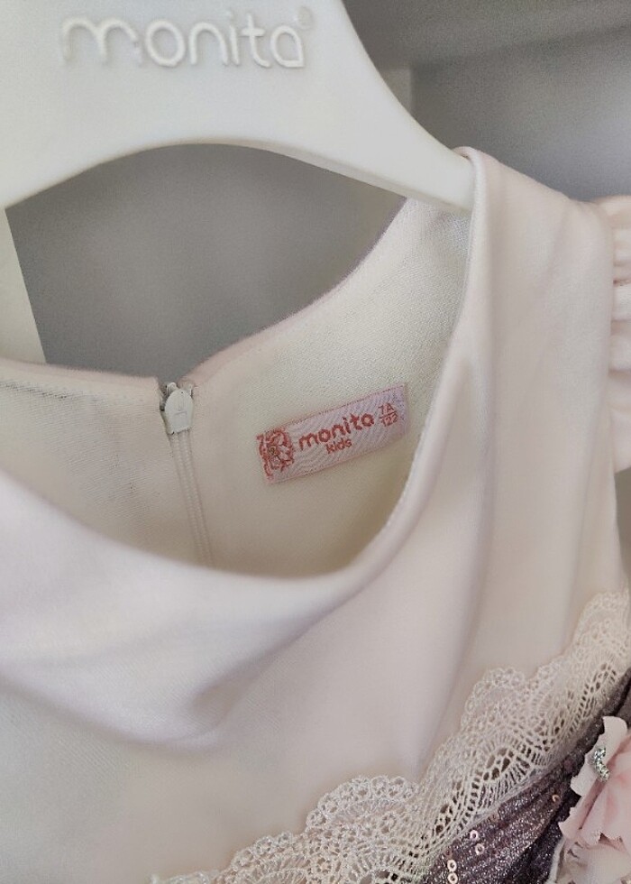 Monita Kids 7 yaş abiye  - Görsel 5