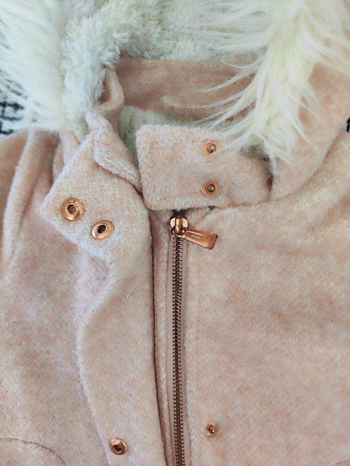 LCW kürklü Kapüşonlu Kaban - Görsel 2