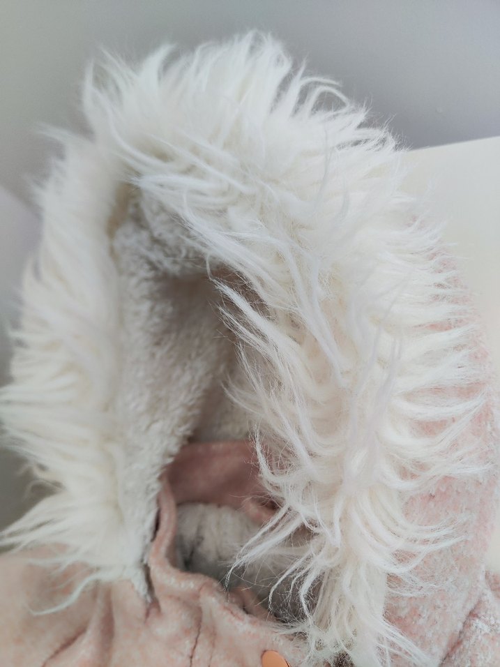 LCW kürklü Kapüşonlu Kaban - Görsel 4