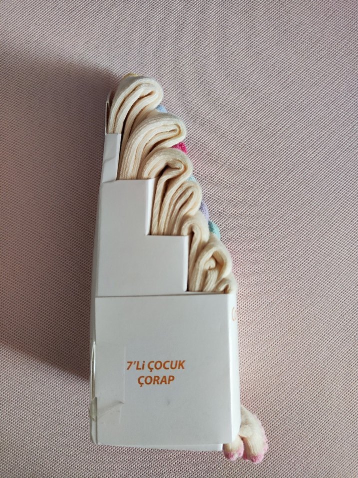 Comfort Family 7'li Kız Çorabı 8-9 Yaş - Görsel 2