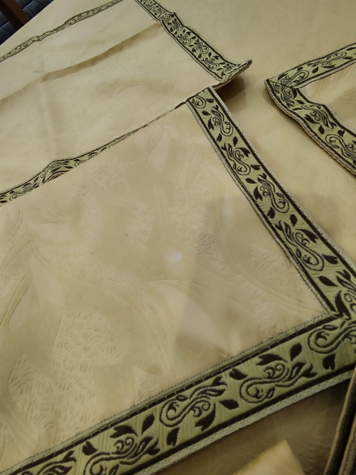 12 peçete ve dertsiz masa örtüsü - Görsel 3