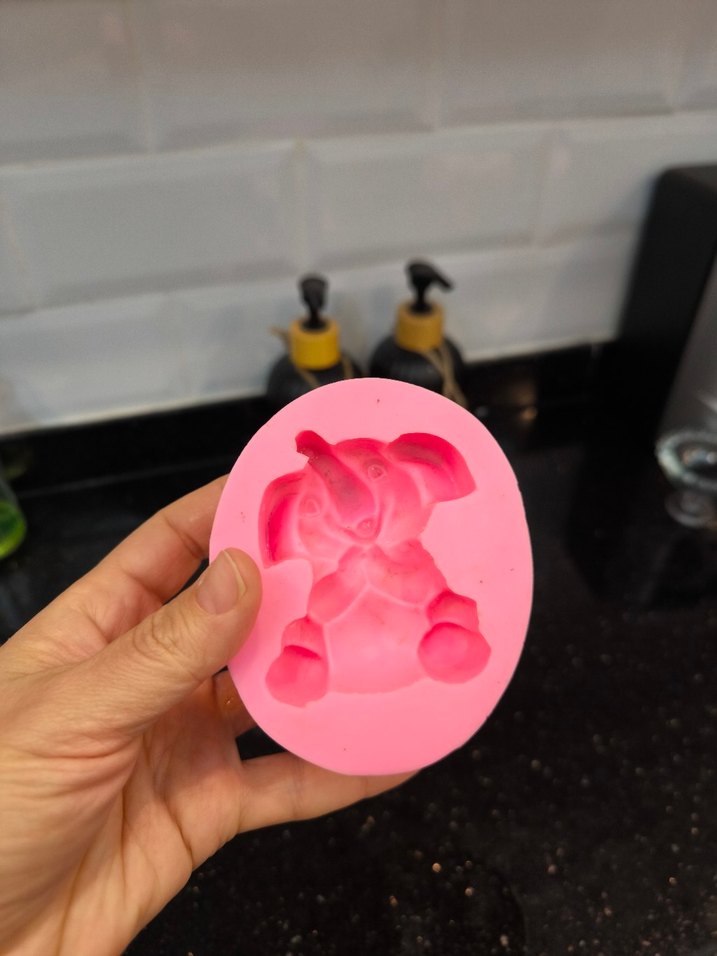 Pembe Fil Desenli Kalıp - Görsel 2