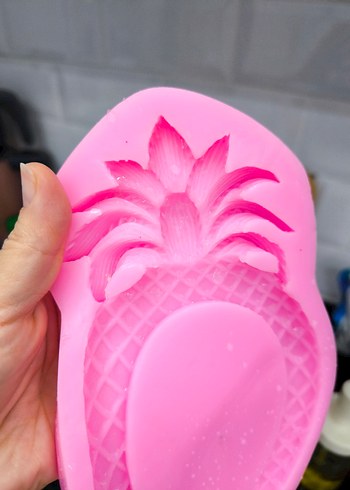 Pembe Ananas Şekilli Sunumluk - Görsel 4