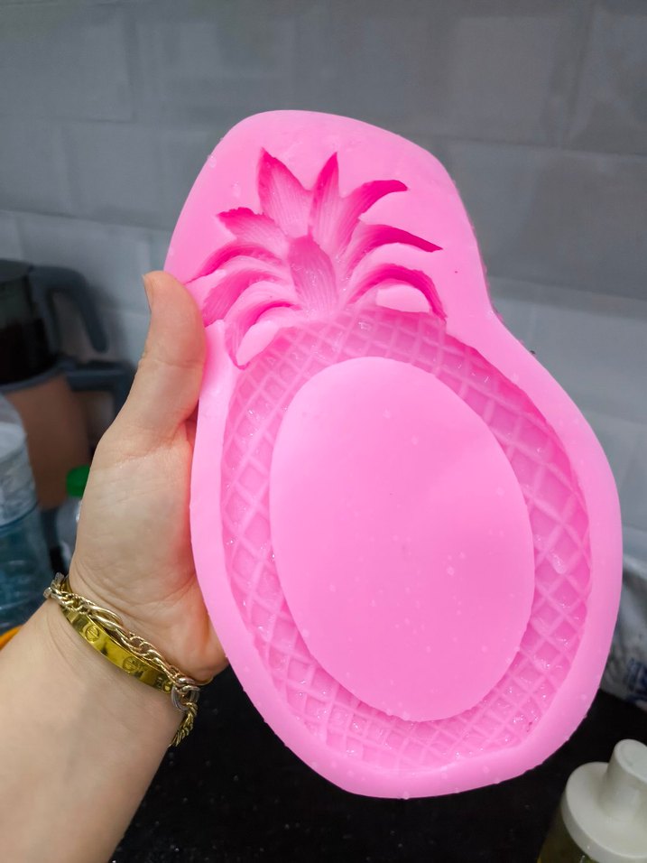 Pembe Ananas Şekilli Sunumluk - Görsel 2