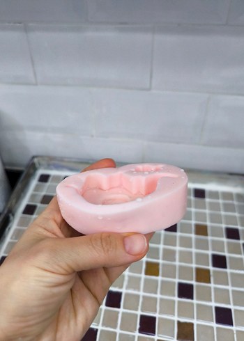 Pembe Fil Şekilli Silikon Kalıp - Görsel 3