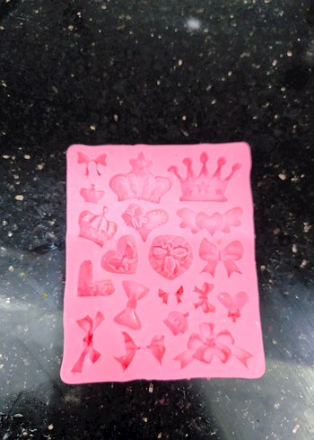 Pastel Pembe Süsleme Kalıbı - Görsel 4