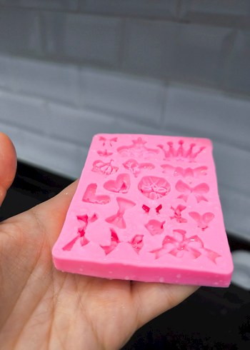 Pastel Pembe Süsleme Kalıbı - Görsel 2