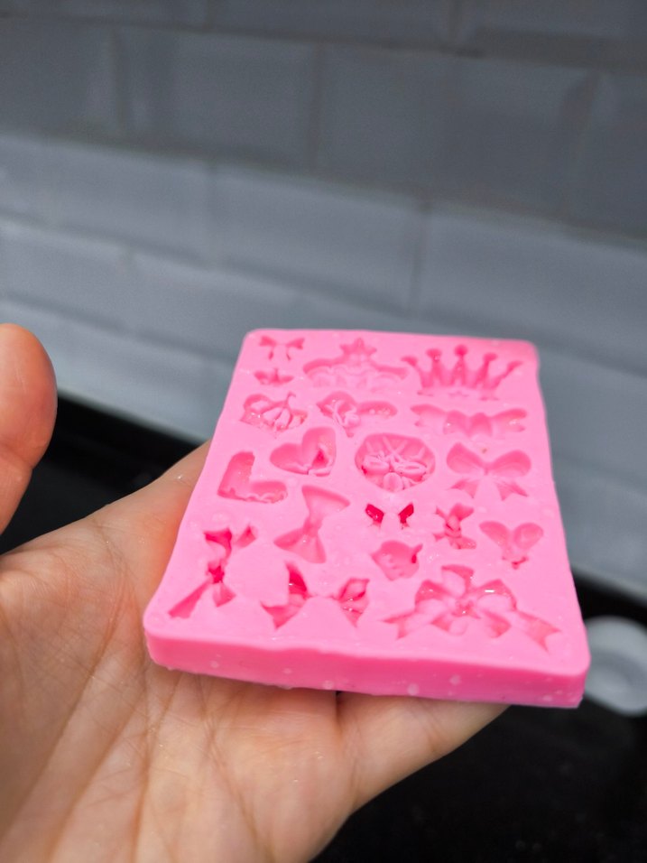 Pastel Pembe Süsleme Kalıbı - Görsel 2