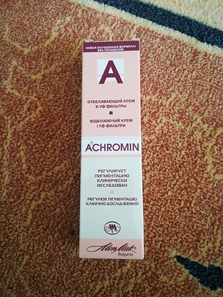 Achromin beyazlatıcı krem