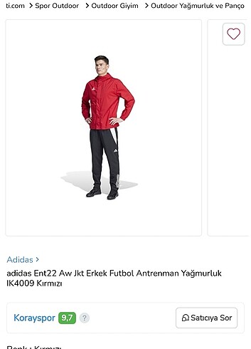 Adidas Orjinal Adidas Yağmurluk 