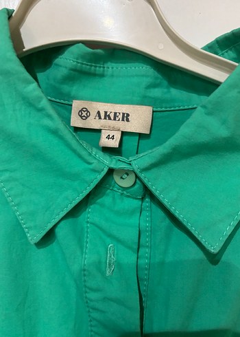 Aker yeşil tunik gömlek - Görsel 4