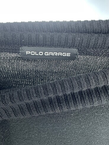 universal Beden siyah Renk Polo Garage Kazak / Triko %70 İndirimli.