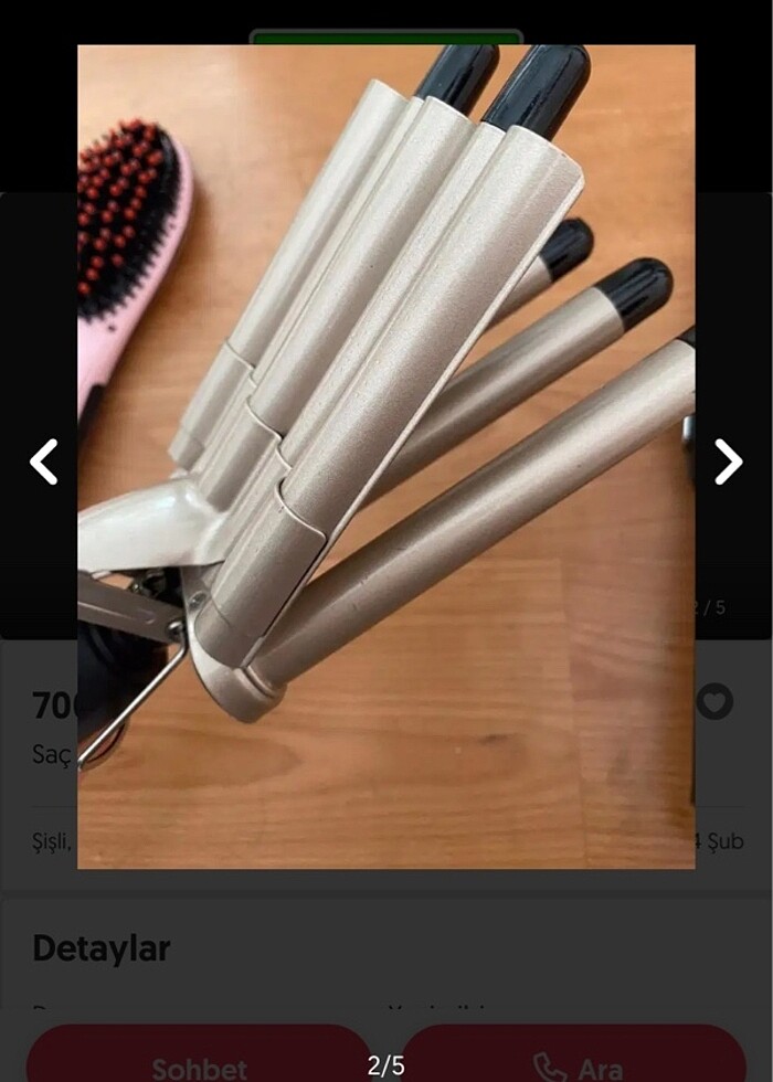 Saç maşası - Görsel 2