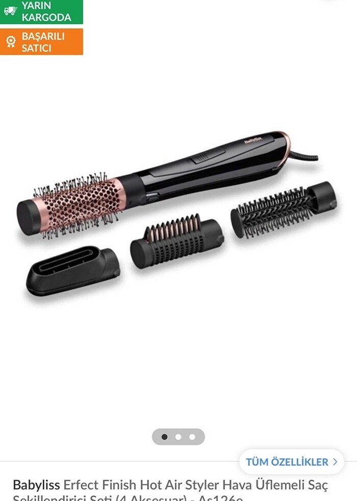 Babyliss saç şekillendirici seti - Görsel 4