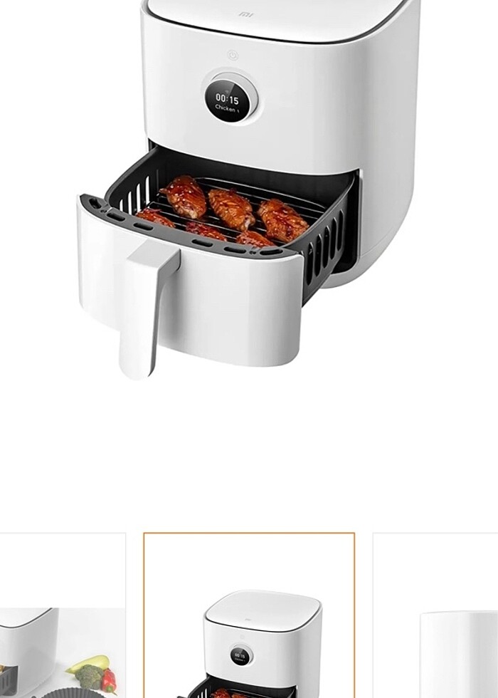Xiaomi mi smart air fryer - Görsel 3
